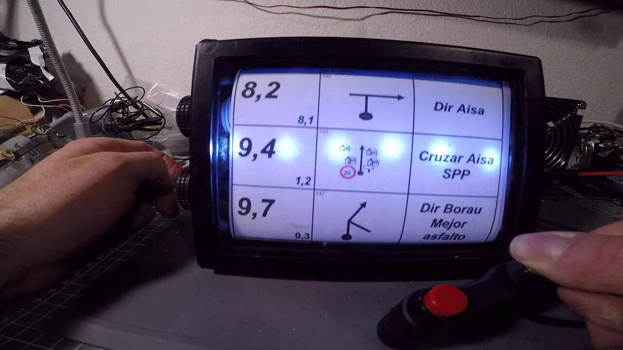 Roadbook motorizado casero (Rodi'18)