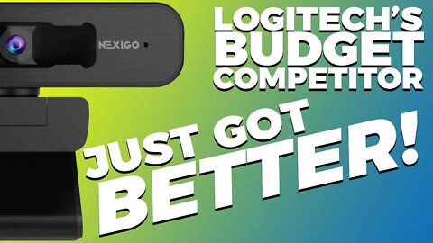 Webcam Vs. DSLR -- Logitech's budget competitor just got even better! Nexigo Software Utility