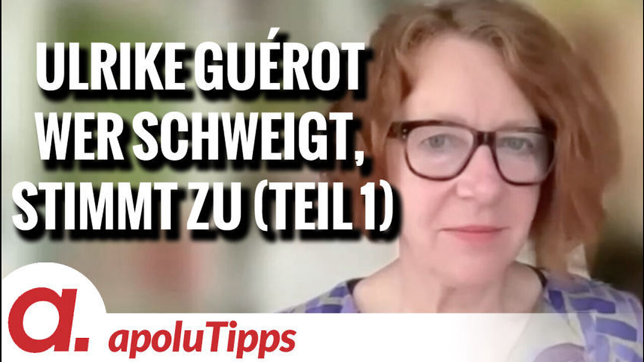 Interview mit Prof. Dr. Ulrike Guérot – Wer schweigt, stimmt zu (Teil 1)