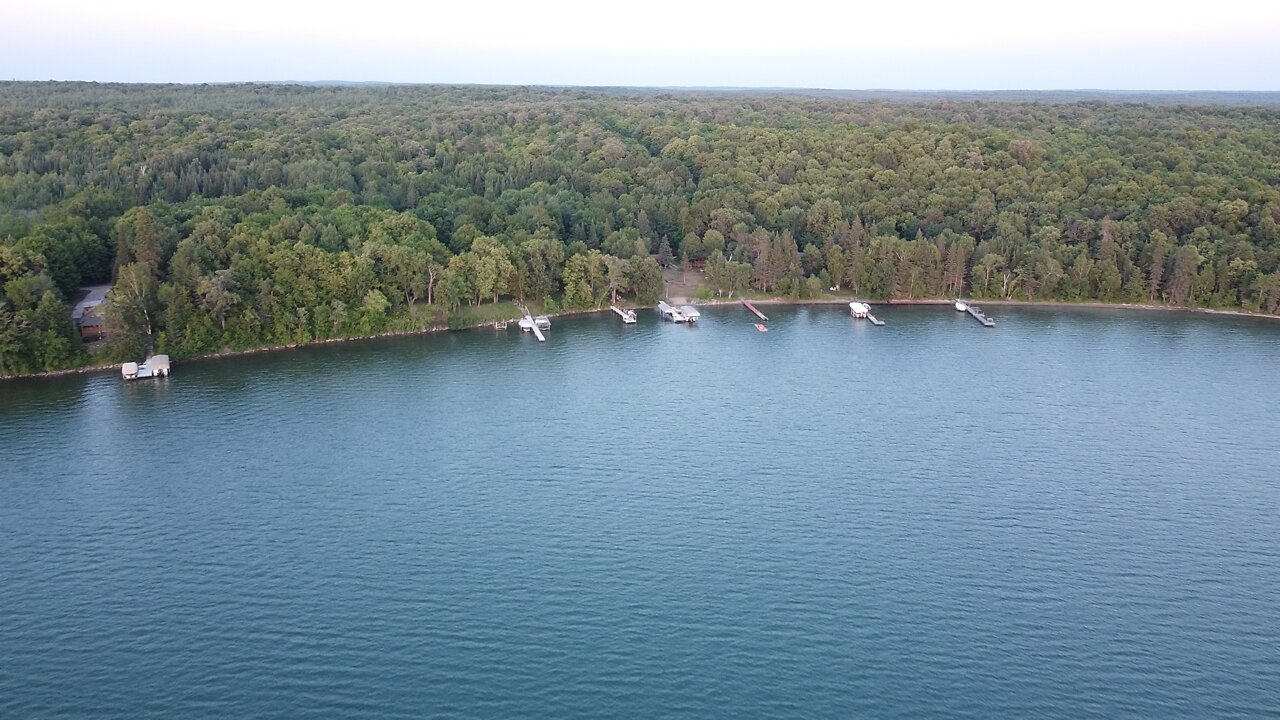 White Earth Lake Minnesota Drone Flyover