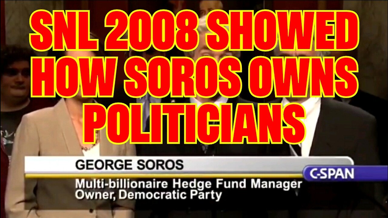 (#517) Soros Owns The Political Class💸 Parody