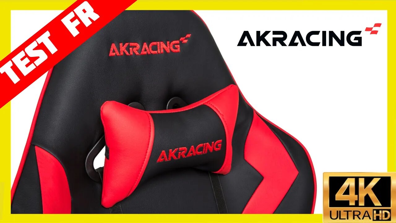 TEST FR AKRacing Core SX Excellent Rapport Qualité Prix & Confort Optimal