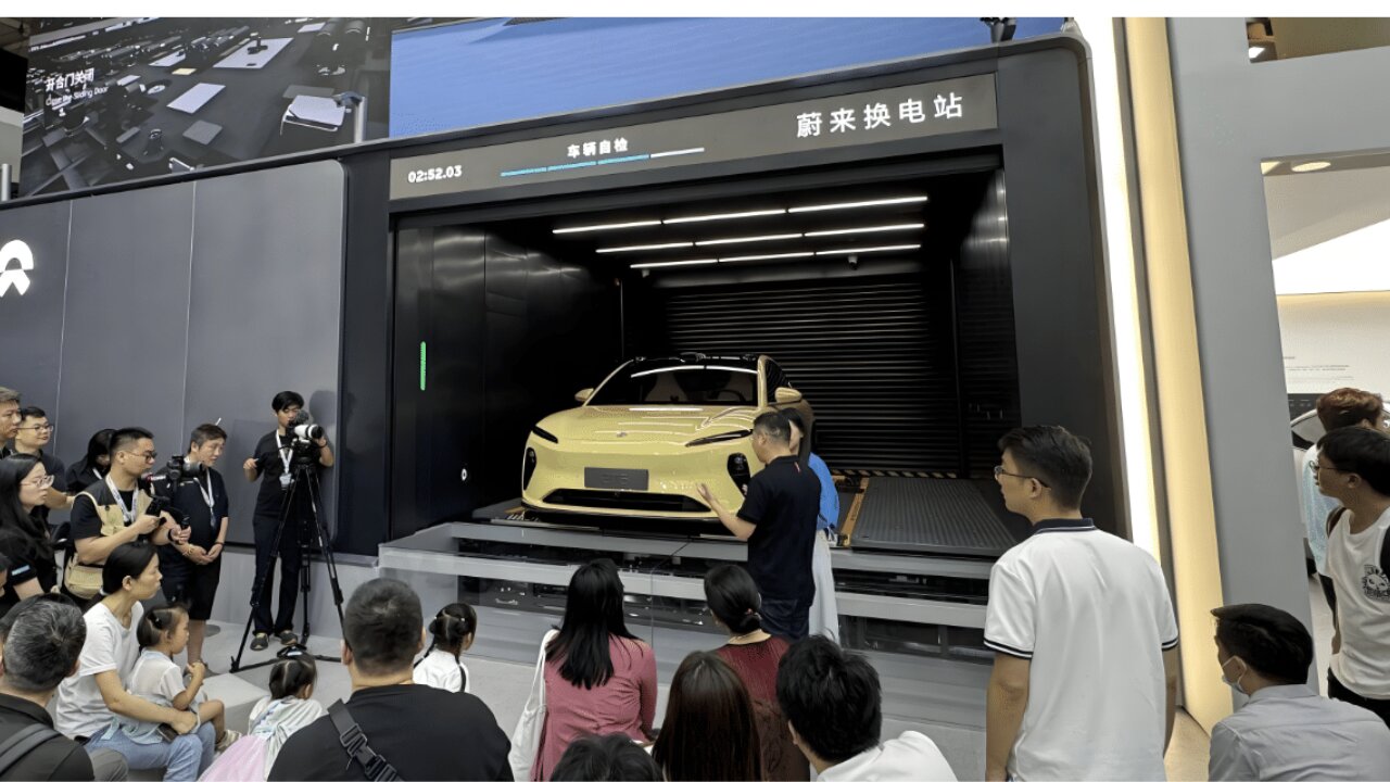 Nio Swap Station Vs Tesla Swap Station Shocking Results