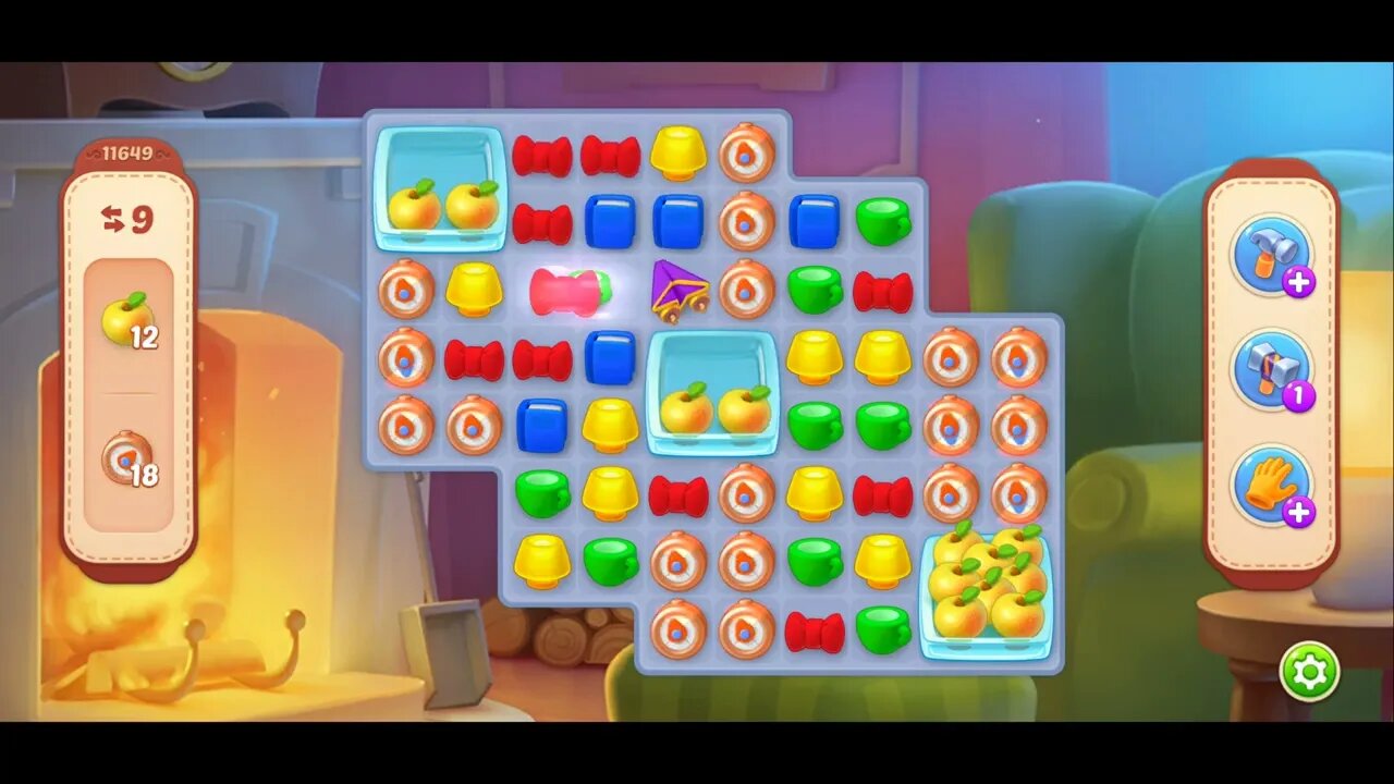 Playrix Homescapes Gameplay Walkthrough Level 11649