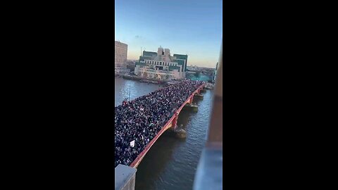 There is a march tomorrow in London. Last time 1 million people marched for Palestine.