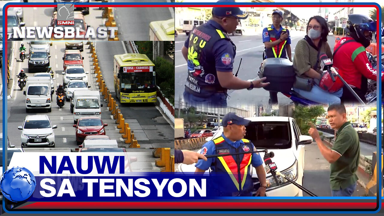 Operasyon ng MMDA vs. mga iligal na dumadaan sa Edsa bus lane, nauwi sa tensyon