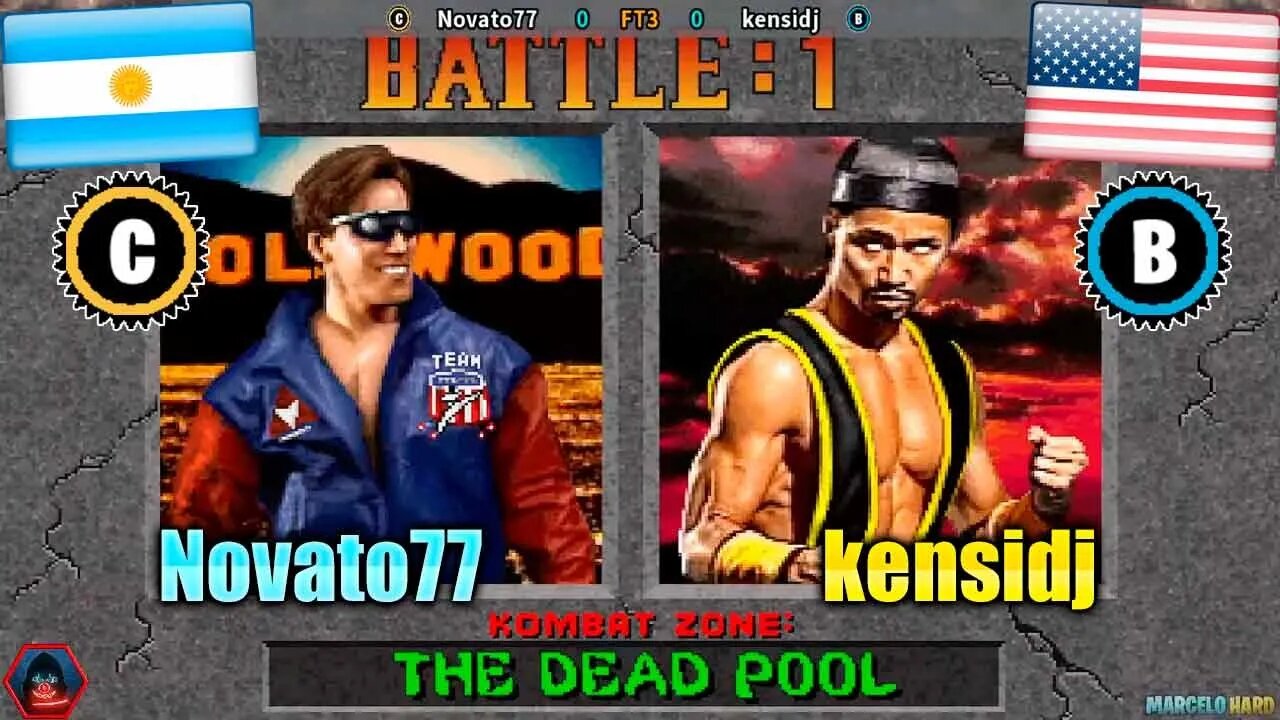 Mortal Kombat 2 (Novato77 Vs. kensidj) [Argentina Vs. U.S.A.]