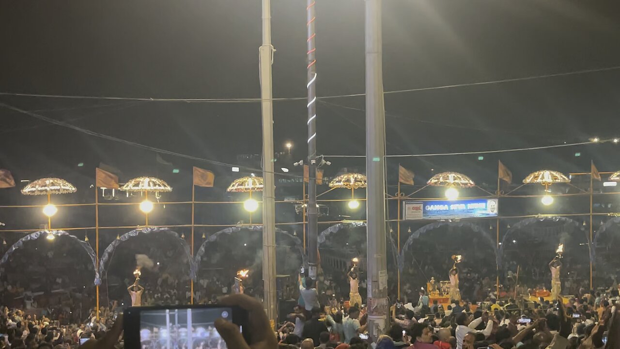 Ganga Aarati Banarash 🙏🧿