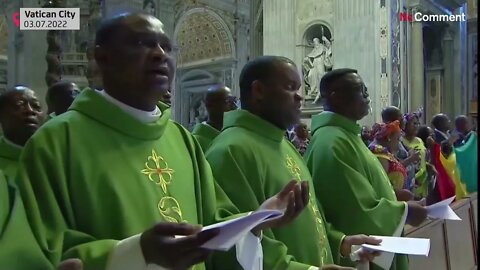 Congolese community joins Pope for Mass at Vatican