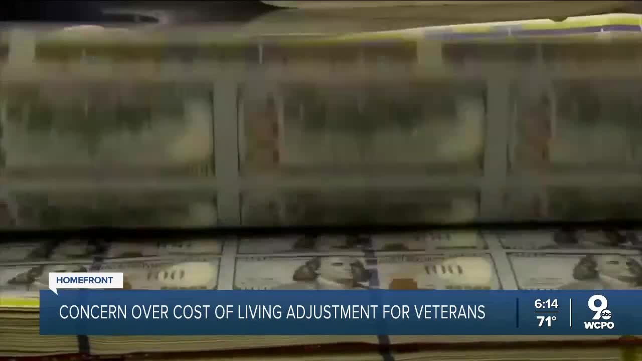 Concern over cost of living adjustment for veterans