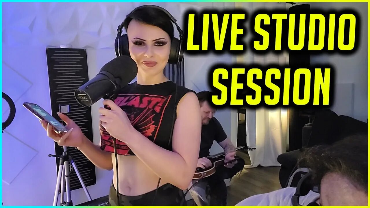 Studio Session & Shenanigans with Mike Ransom (Adema) & Bella Kelly - Behind the Scenes