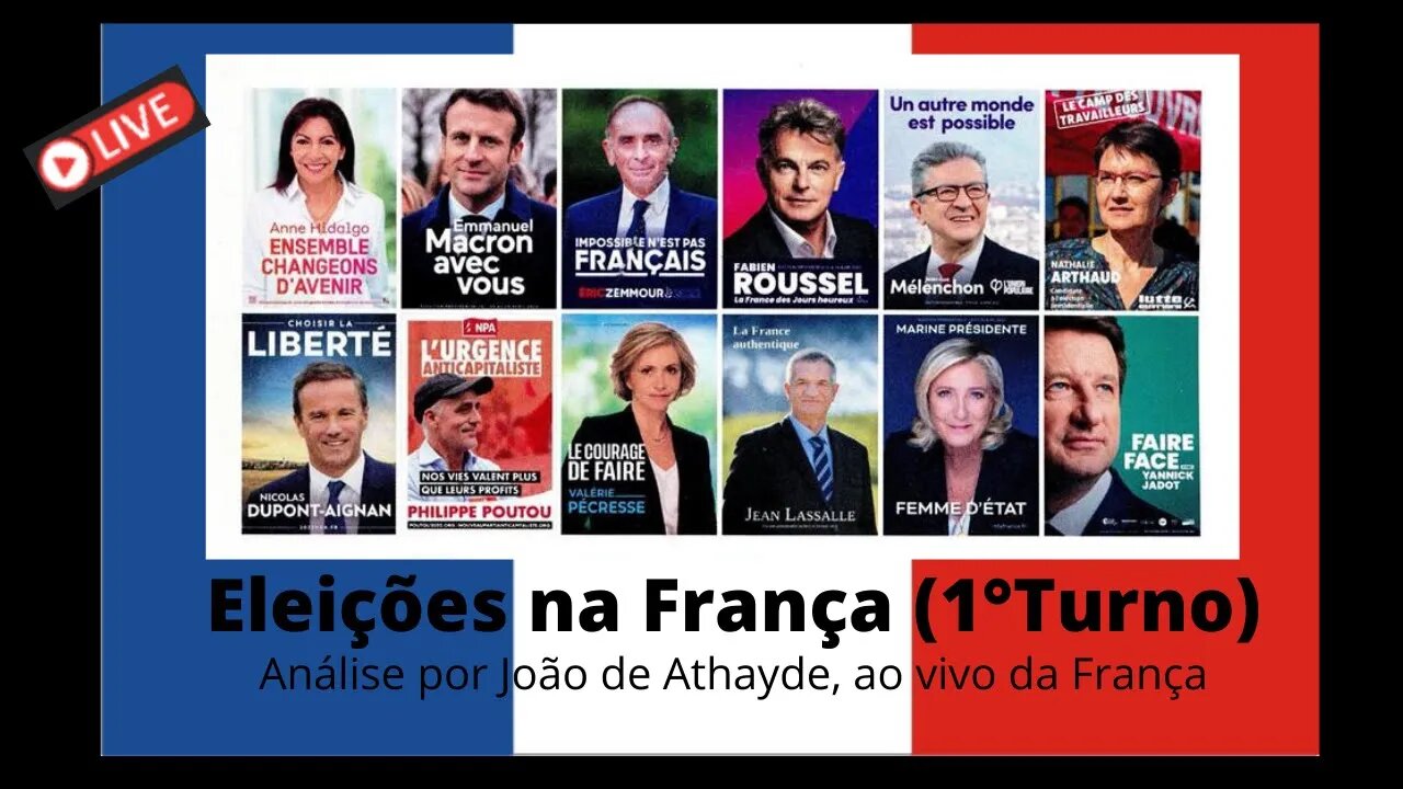 Eleições na França (1° Turno)