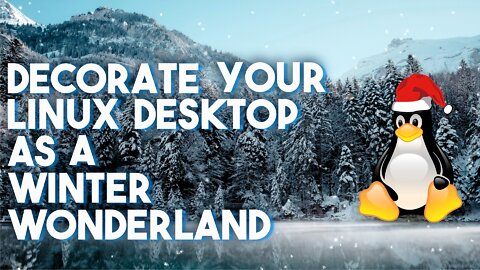 Decorate Linux With Animated Falling Snow Effects
