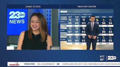 23ABC Evening weather update September 3, 2021