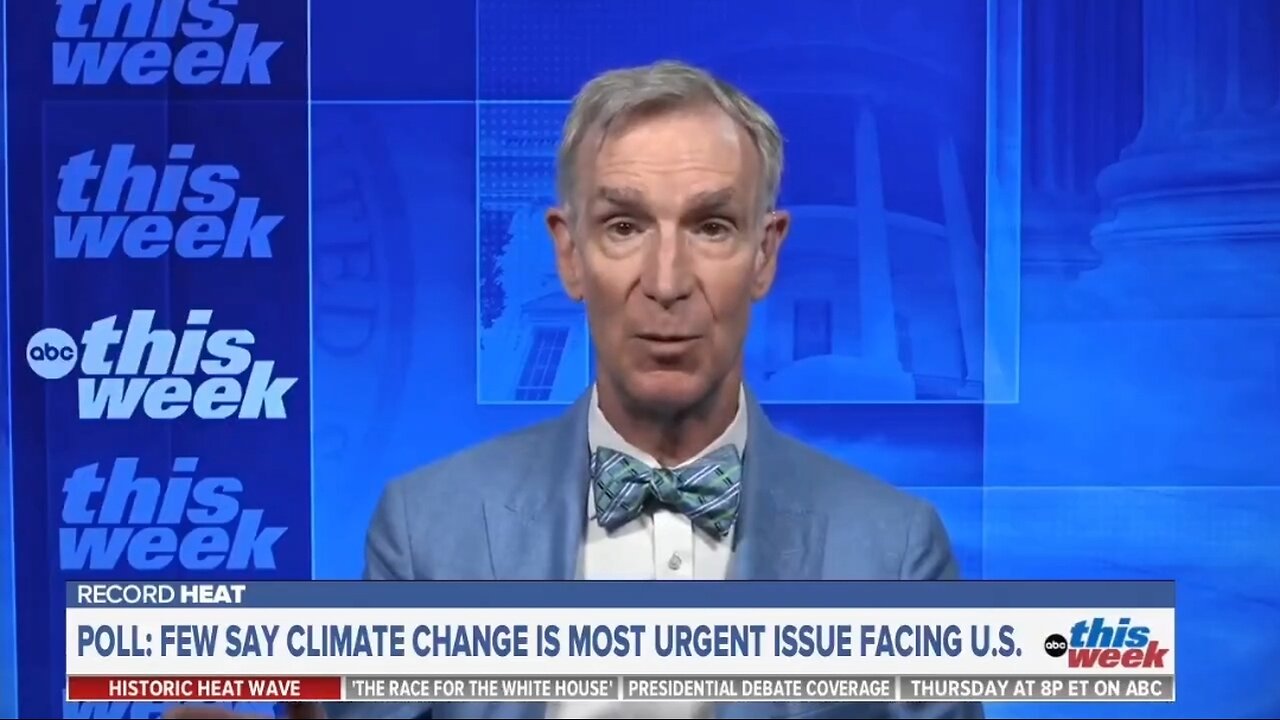 SHOCK: Bill Nye Calls For Your Quality Of Life To Be Diminished