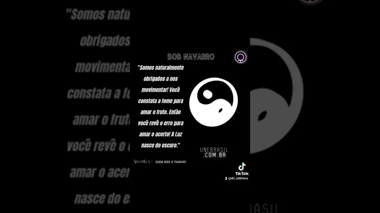 Apostila 15: Yin vs Yang #BobNavarro