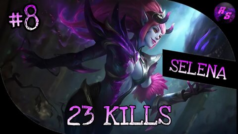 AGORA SIM REAPRENDI A JOGAR DE SELENA • INICIANDO DO ZERO #8 | Mobile Legends