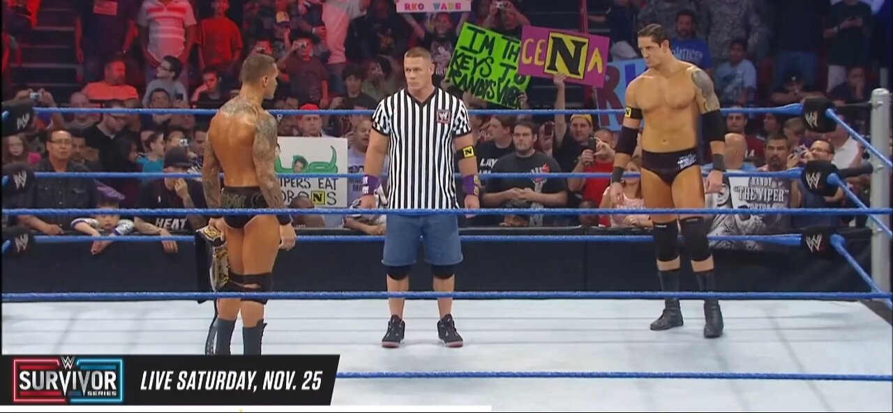 FULL MATCH — Randy Orton vs. Wade Barrett — WWE Title Match. WWE Survivor Series