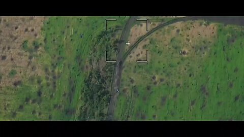 Ukrainian tank hits a mine near Kleshcheevka.