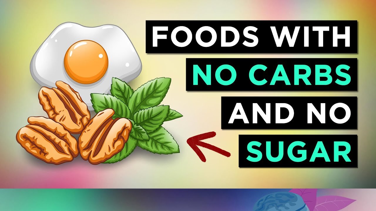 The healthiest foods without carbohydrates and without sugar for diet