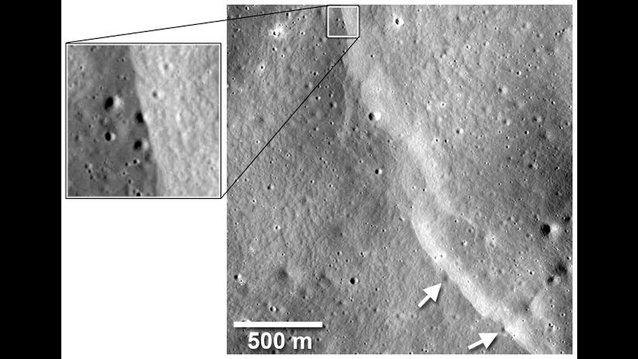 Nasa found crack in moon 😮