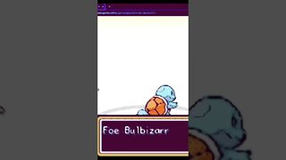 Pokémon FireRed - Squirtle Used Tackle!