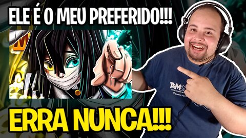 REACT Tipo Obanai 🐍 (Kimetsu no Yaiba) | Style Trap | Prod. Sidney Scaccio | MHRAP