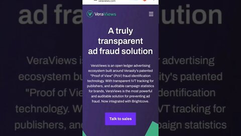 VERAVIEWS IS HERE TO SAVE AD INDUSTRY #verasity #veraviews #vra #altcoin #cryptoinvesting