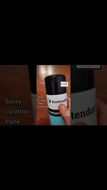 Spray curatitor frane #Krottendorf #piesarul
