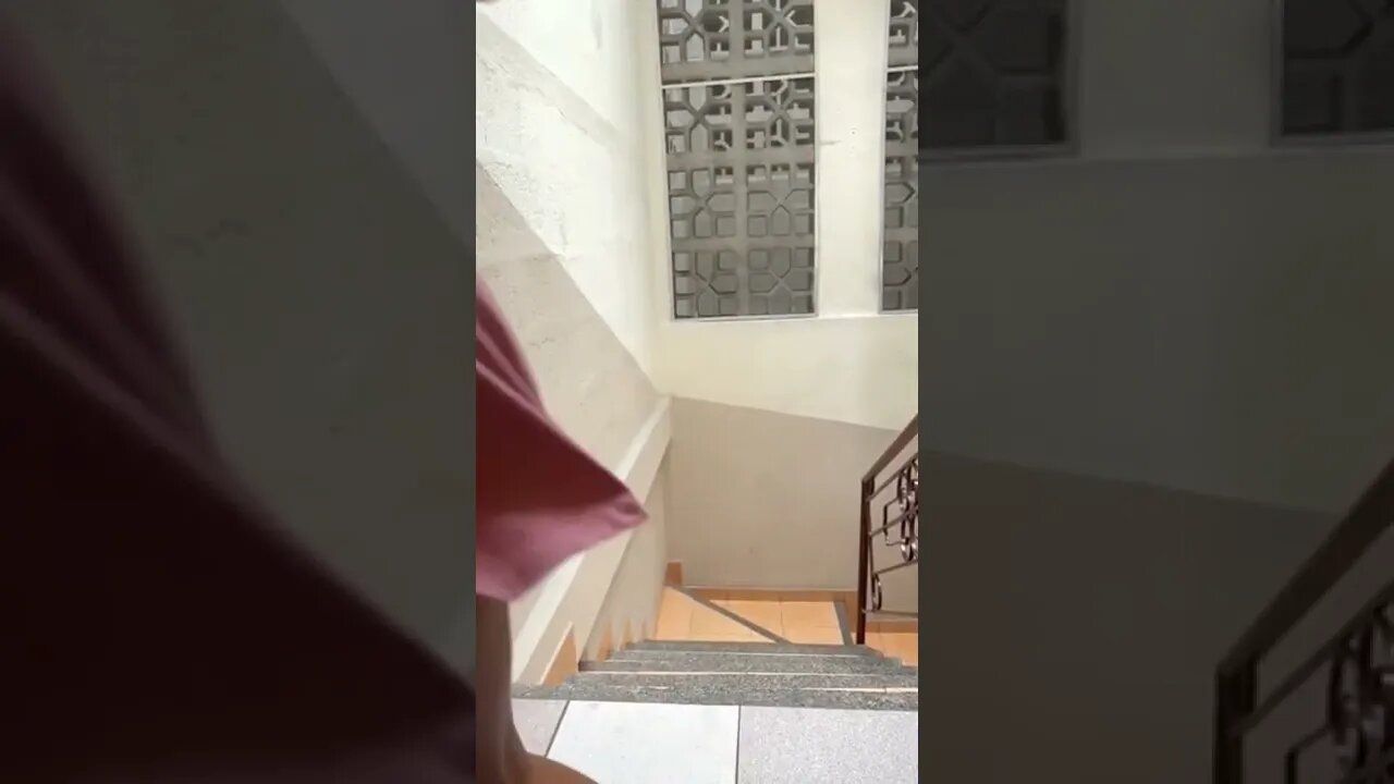 is someone behind me