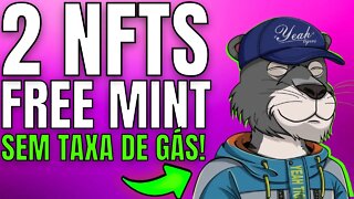 🚨 URGENTE - 2 NFTS GRÁTIS SEM TAXA DE GÁS E UMA TEM UTILIDADE (POR TEMPO LIMITADO!)