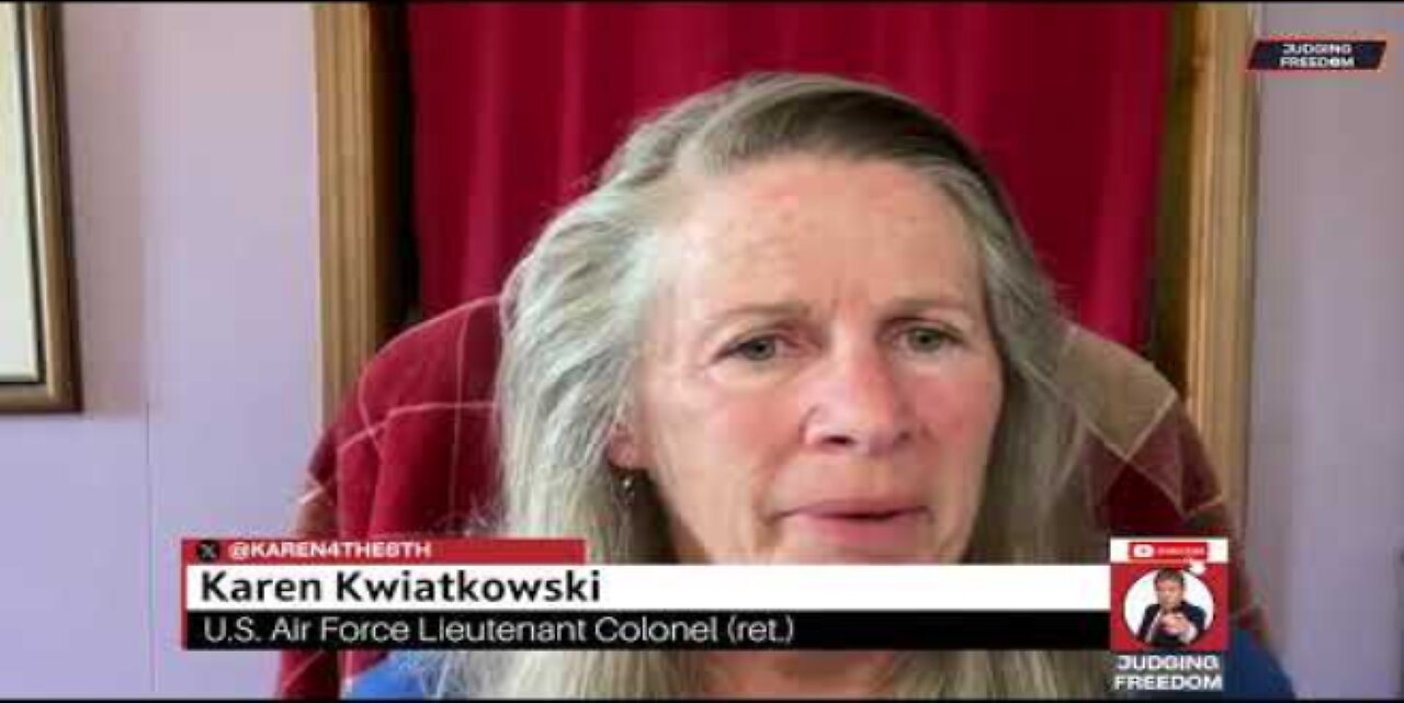 Col. Karen Kwiatkowski: Unravelling and Secession