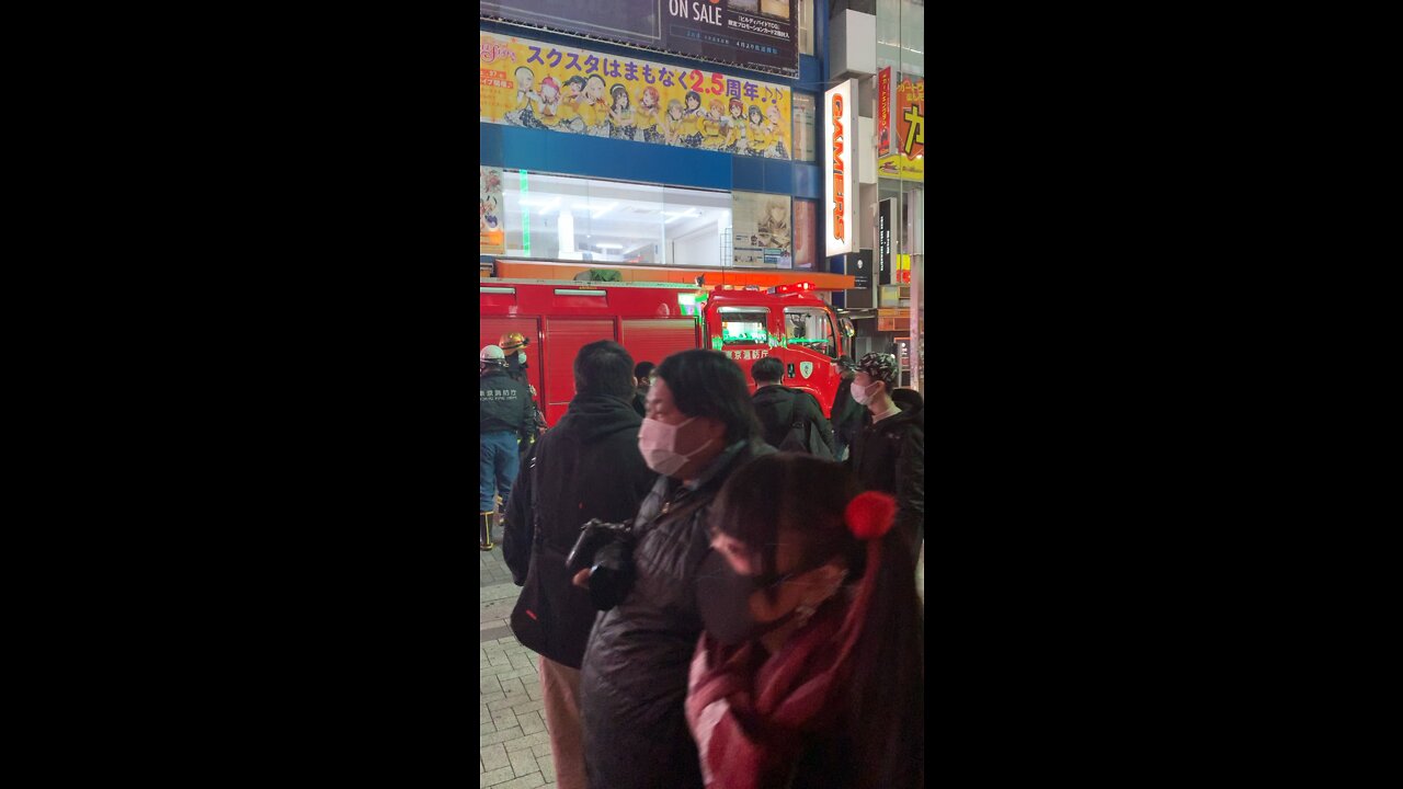 Fire Department action - Tokyo