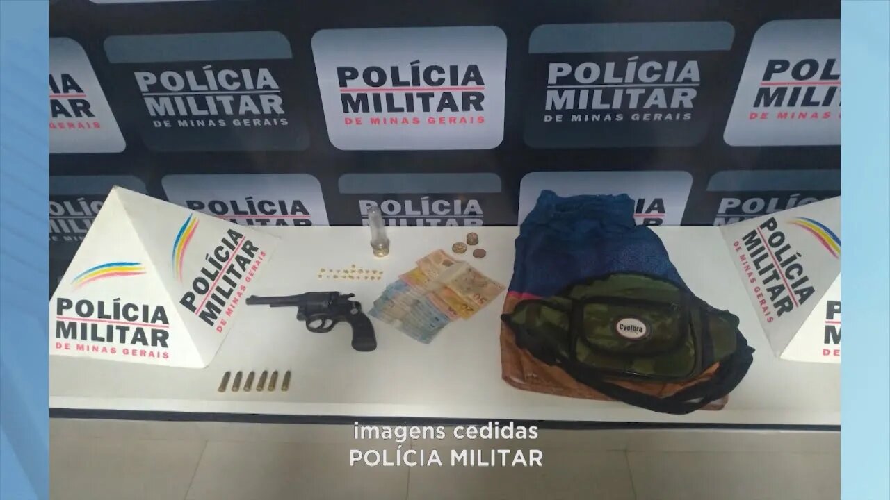 Tenta fugir com entorpecentes, mas é preso pela Polícia Militar em Manhuaçu