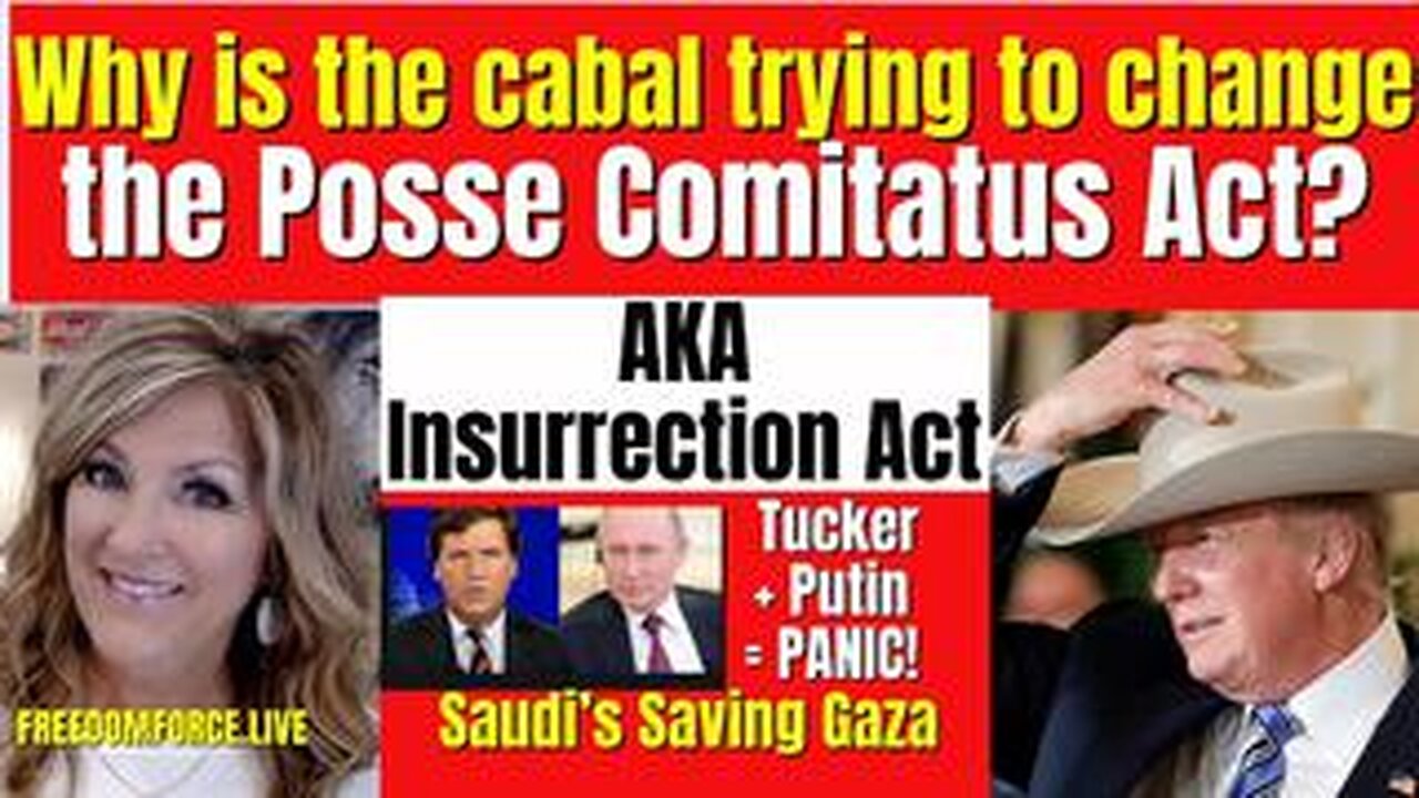 Trump's Posse! Tucker & Putin Panic, Fatal Wound Healed 2-7-24