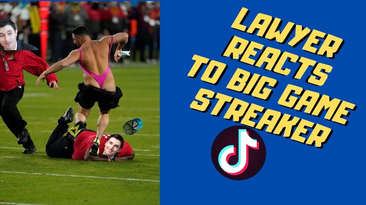 SHOULD THE STREAKER SUE?!?