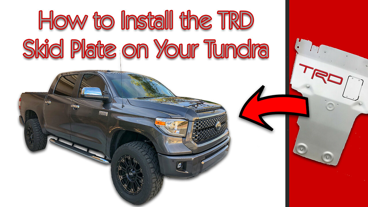 How to Install the TRD Skid Plate on Your Toyota Tundra [4K]