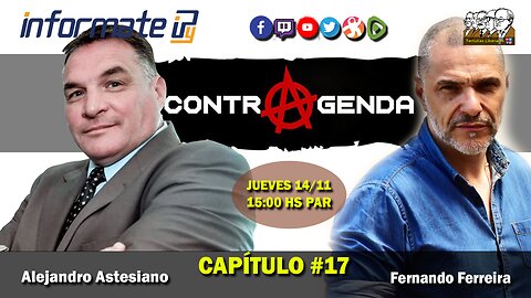 ContrAgenda Capítulo #17: Alejandro Astesiano (exjefe de custodia del presidente Lacalle Pou)