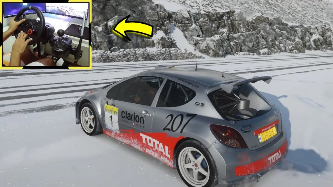 PEUGEOT 207 SUPER 2000 - Forza Horizon 4 gameplay / Volante Logitech g29