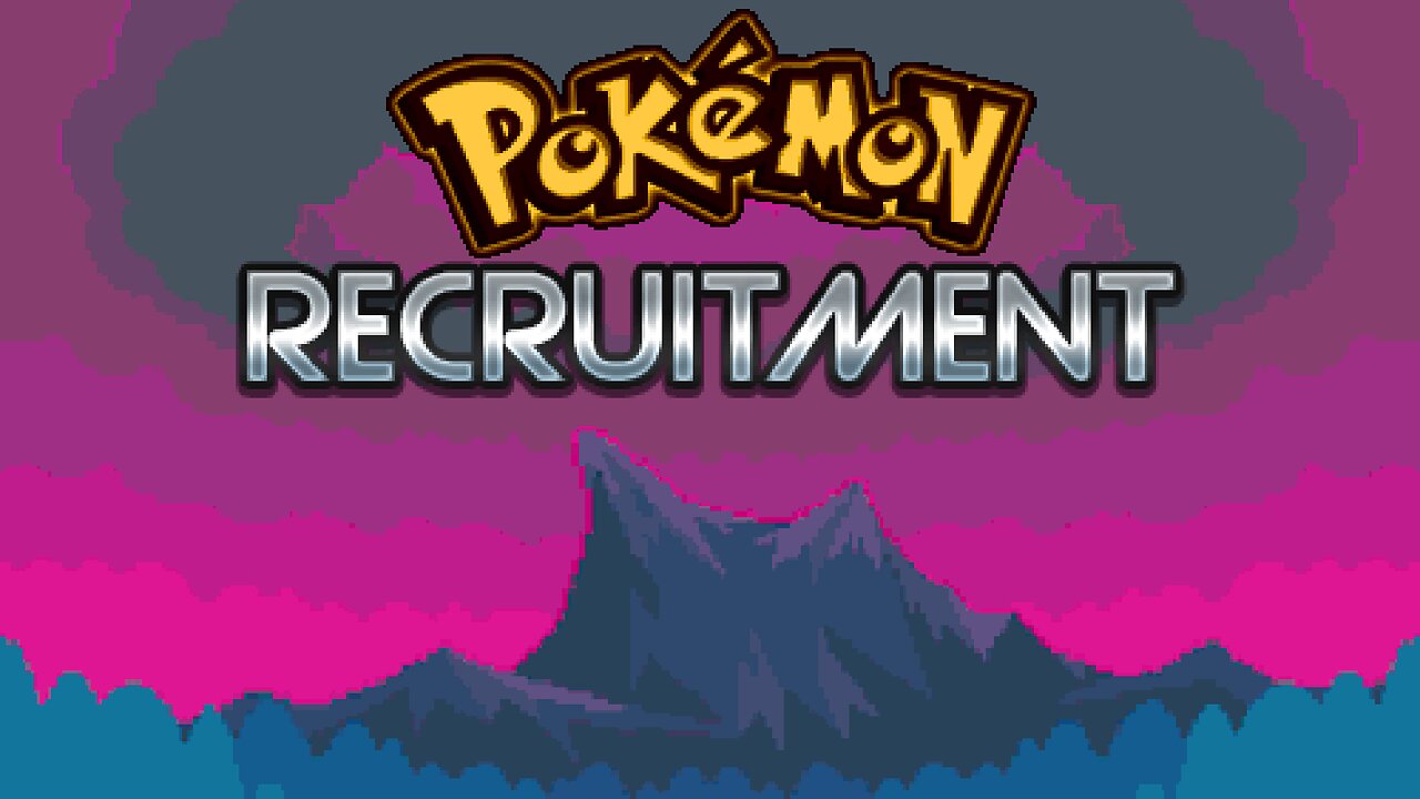 Pokemon Recruitment - Fan-made Game Sets 5 years before the events of Pokémon Platinum