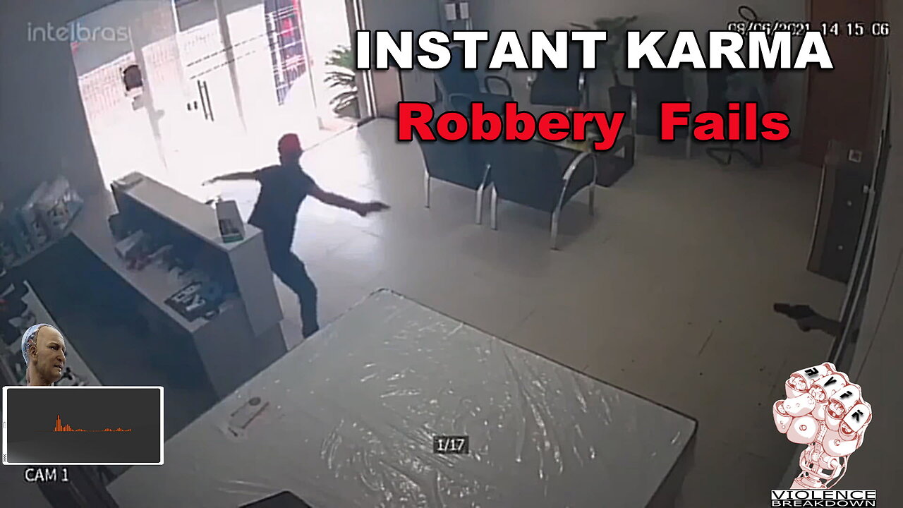 Robbery Goes Wrong: Shop Owner Defends His Store | RVFK Self-Protection