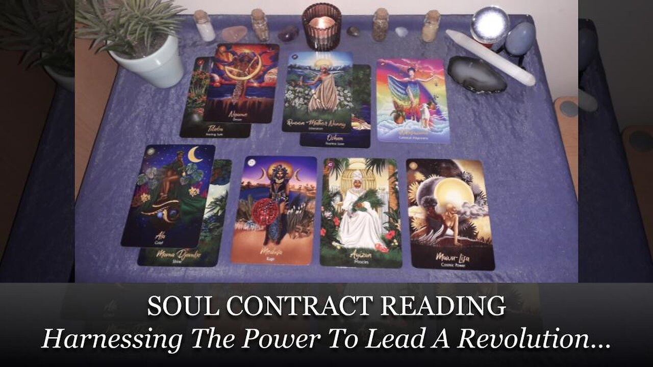 SOUL CONTRACT TAROT READING - Harnessing The Power To Lead A Revolution...