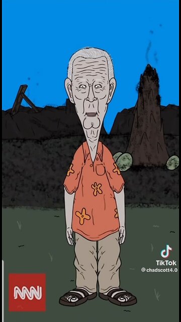 🤣 Meme of Joe Biden giving aid to Maui