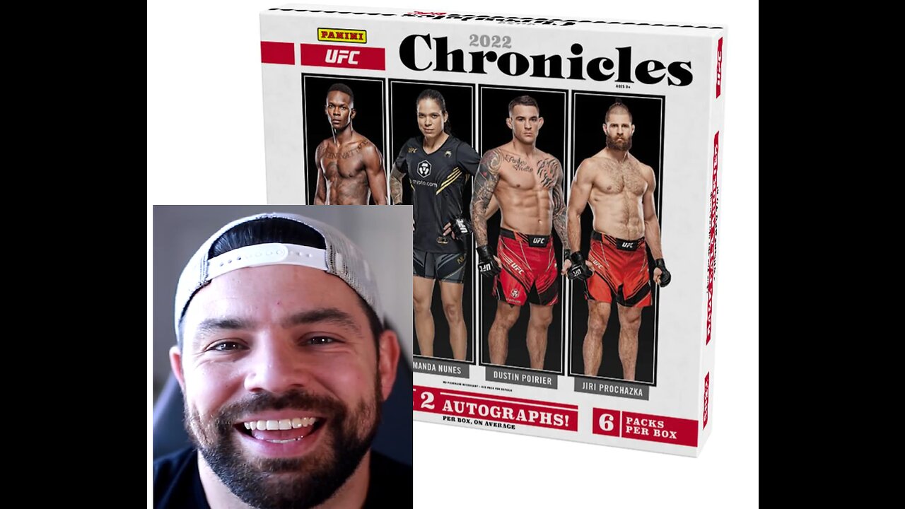 ***2022 UFC Chronicles Hobby Box Rip***