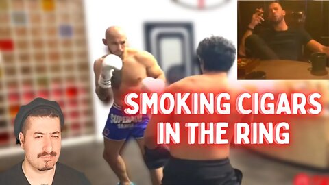 SMOKING CIGARS IN THE BOXING RING | Tate Confidential Ep. 84 Reaction