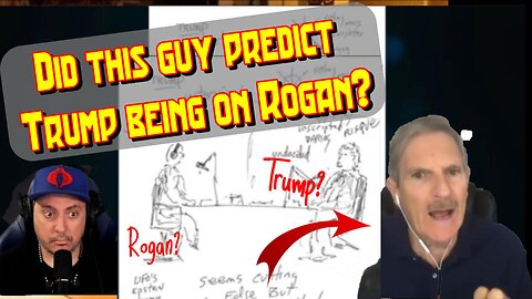 Did this Remote Viewer predict Trump on the Rogan Podcast 4 years before?