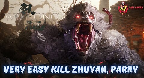 Wo Long Fallen Dynasty, Very Easy Kill Zhuyan, Boss Fight