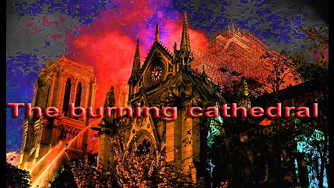 The burning cathedral by Lubomir Kavaldjiev (2023)