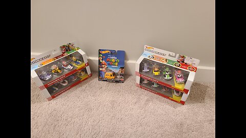 MARIO BROTHERS MOVIE HOTWHEELS!!!!