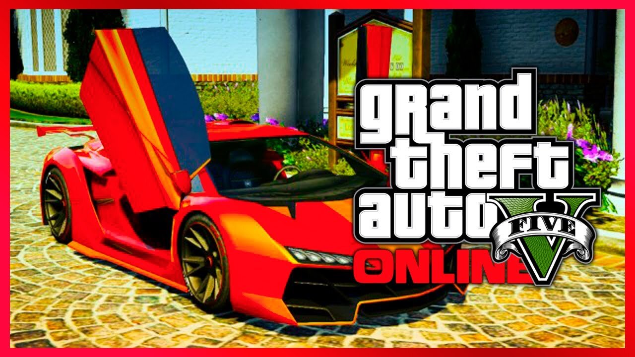 The Awersome GTA 5 Gameplay / Red Stylish Car / Rumble